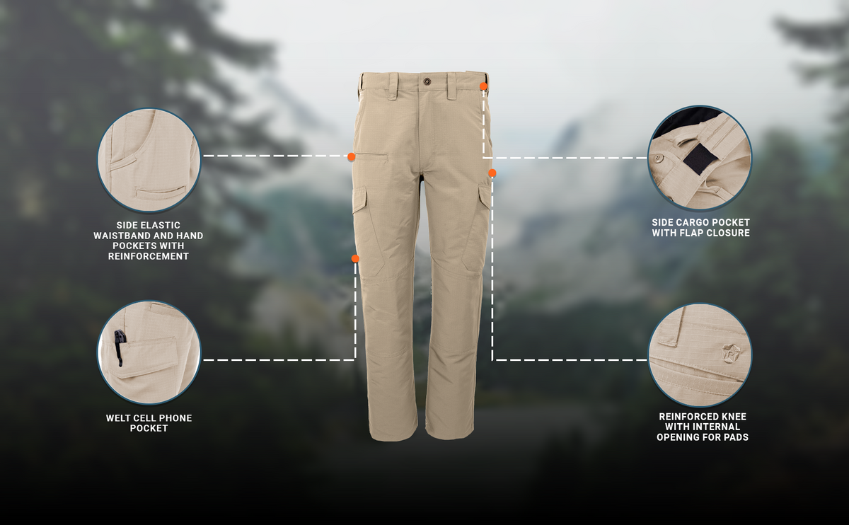 Propper Men's EdgeTec Tactical Pants - Khaki