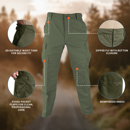 Propper Men's Uniform BDU Trouser - Ripstop - Olive