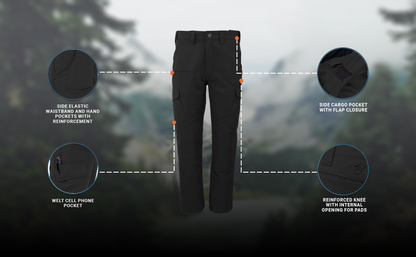 Propper Men's EdgeTec Tactical Pants - Black
