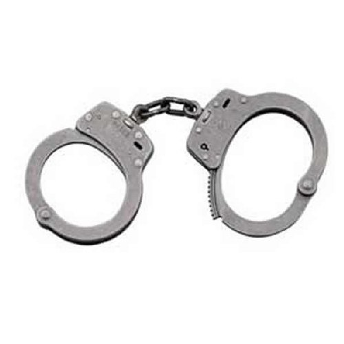 Model 103 Chain-linked Stainless Steel Handcuffs