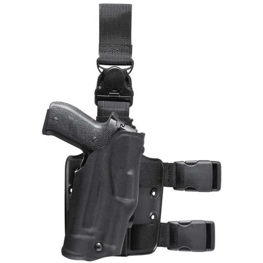 Model 6355 ALS Tactical Holster with Quick-Release Leg Harness for Beretta 92F