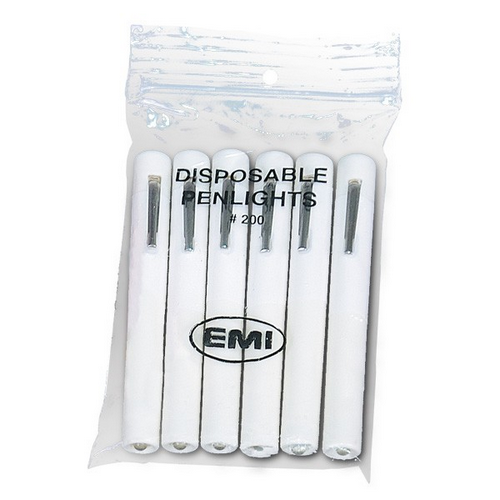 Disposable Penlight Six Pack