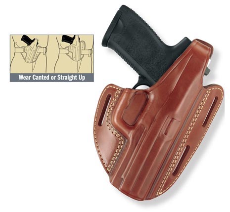 Three Slot Pancake Holster