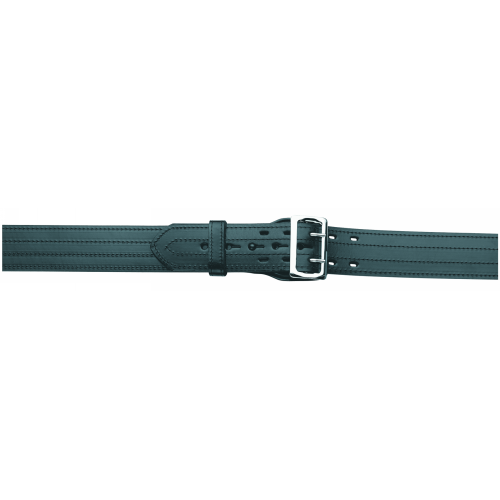 Leather Fully Lined 4-row Stitched Duty Belt