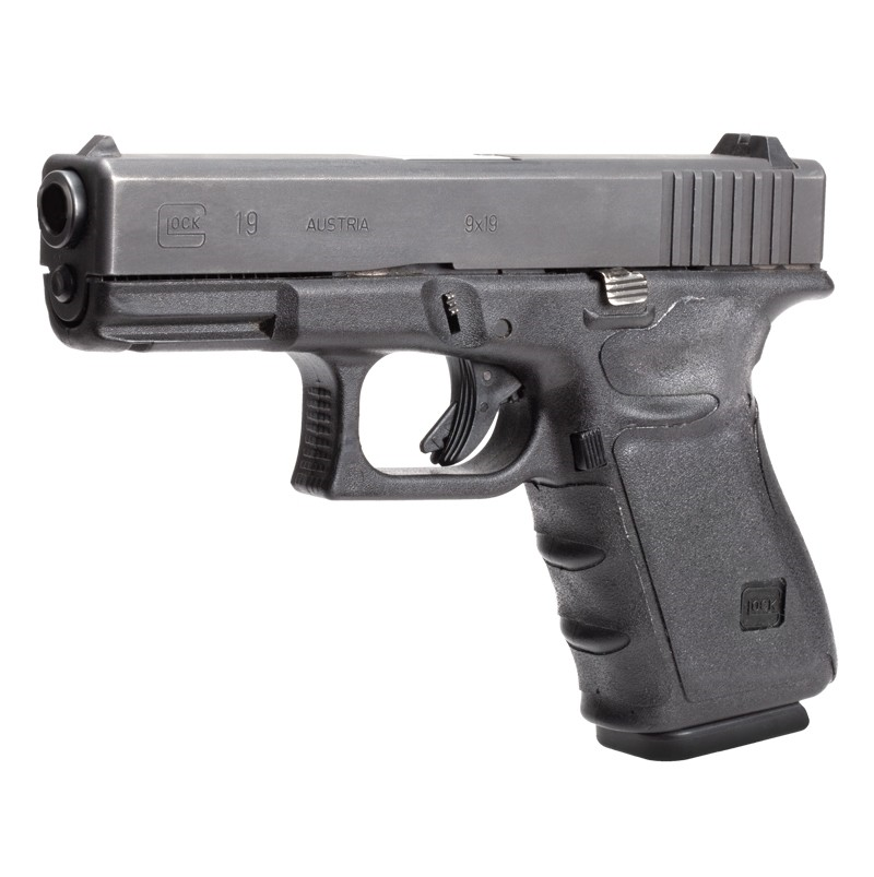 Glock 19 23 32 38 Wrap Rub Blk Gen 3