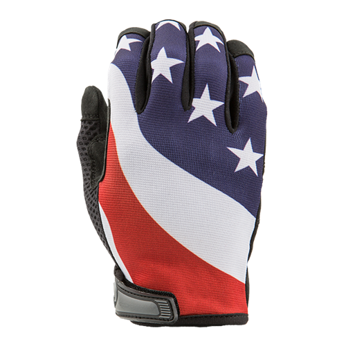 Us Flag - Unlined - Full Finger Gloves