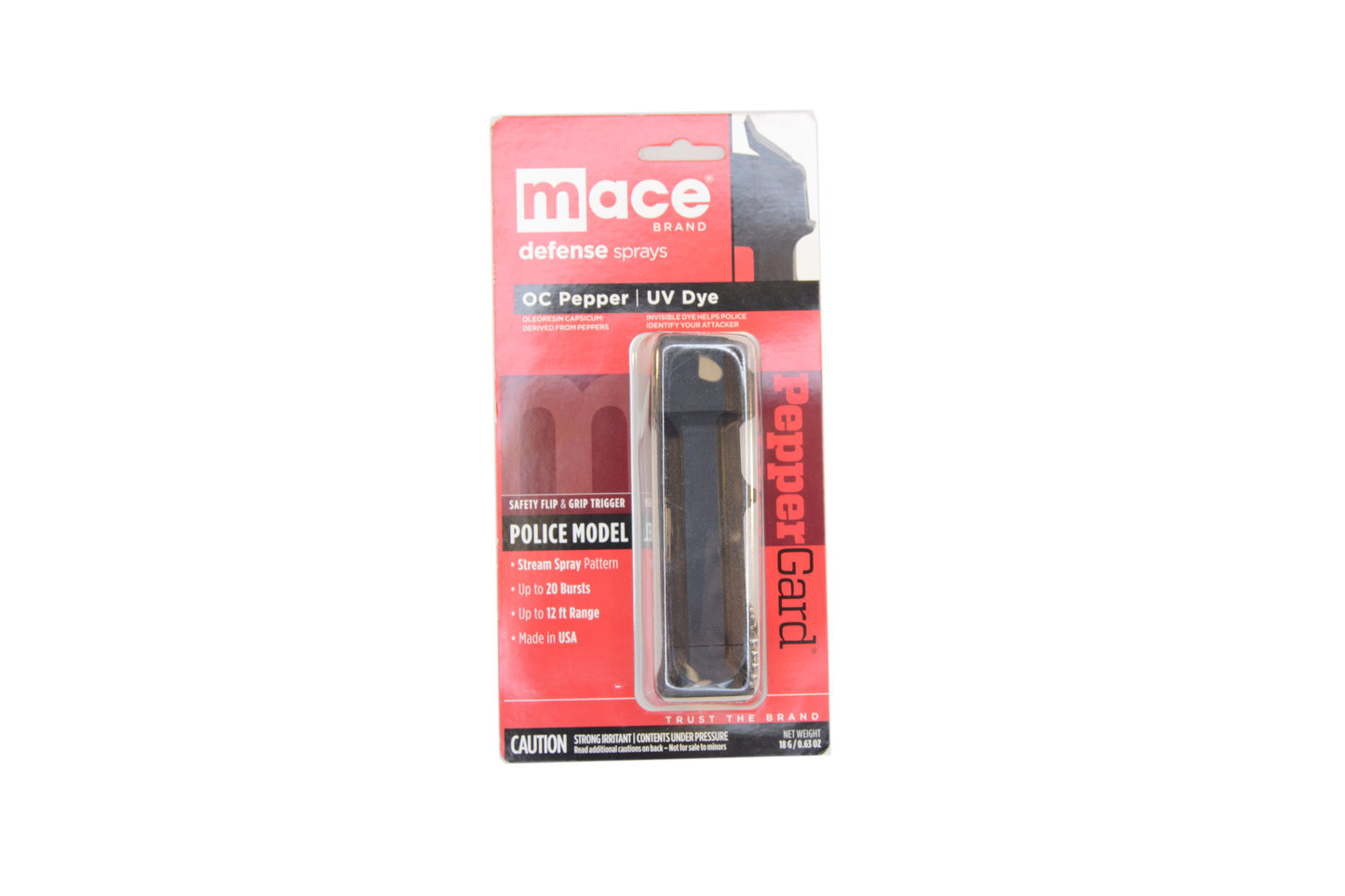 Peppergard Police Pepper Spray W/ Key Chain