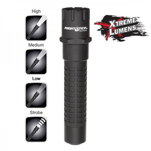 Xtreme Lumens Polymer Multi-function Rechargeable Tactical Flashlight With Ac/dc Power Supply