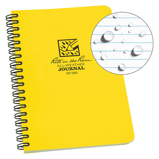 Side Spiral Journal Notebook - 4.625 X 7