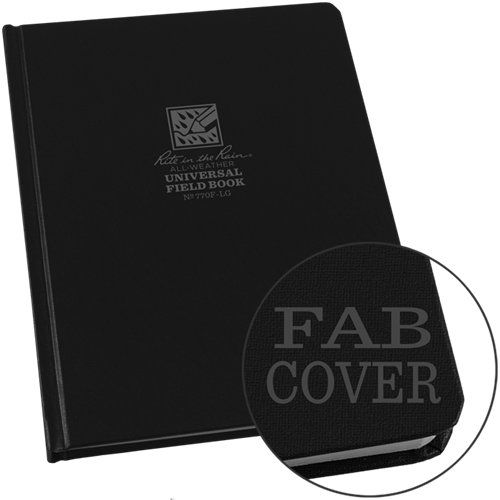 Hard-cover Notebook (6.75'' X 8.75'')
