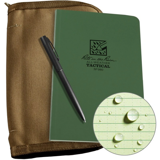Field Book Kit - Green Book / Tan Cover
