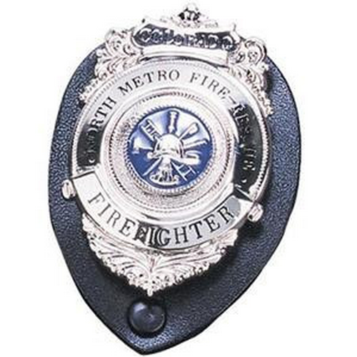 Clip-on Badge Holder Shield