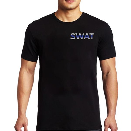 Men's T-shirt - Swat Thin Blue Line