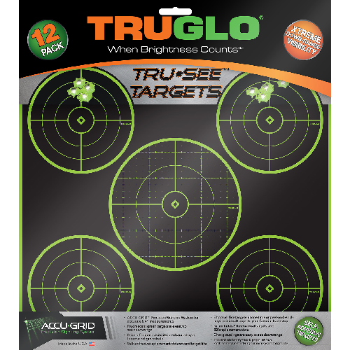 TRU-SEE Splatter Target 5-Bullseye