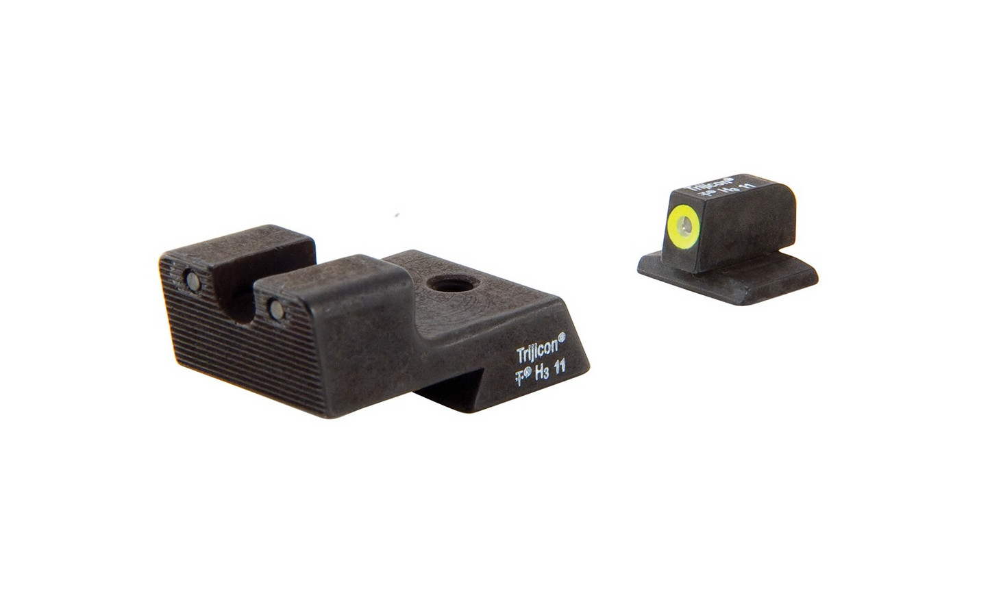 Hd Night Sights - 1911 Novak Style Low Mount Dovetail Cut