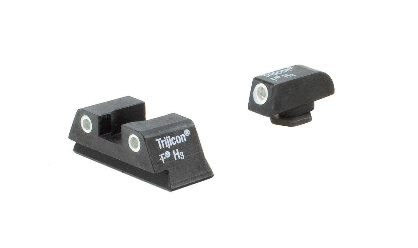 Bright & Tough Night Sights - Glock Small Frames