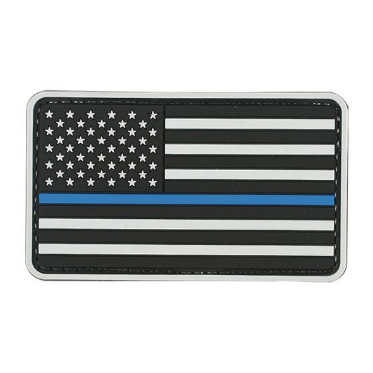 American Flag Blue Line Patch