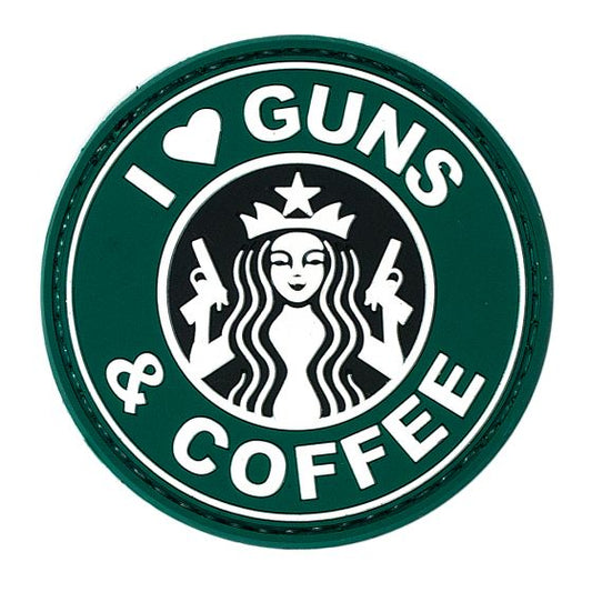 I Love Guns & Coffee Patch